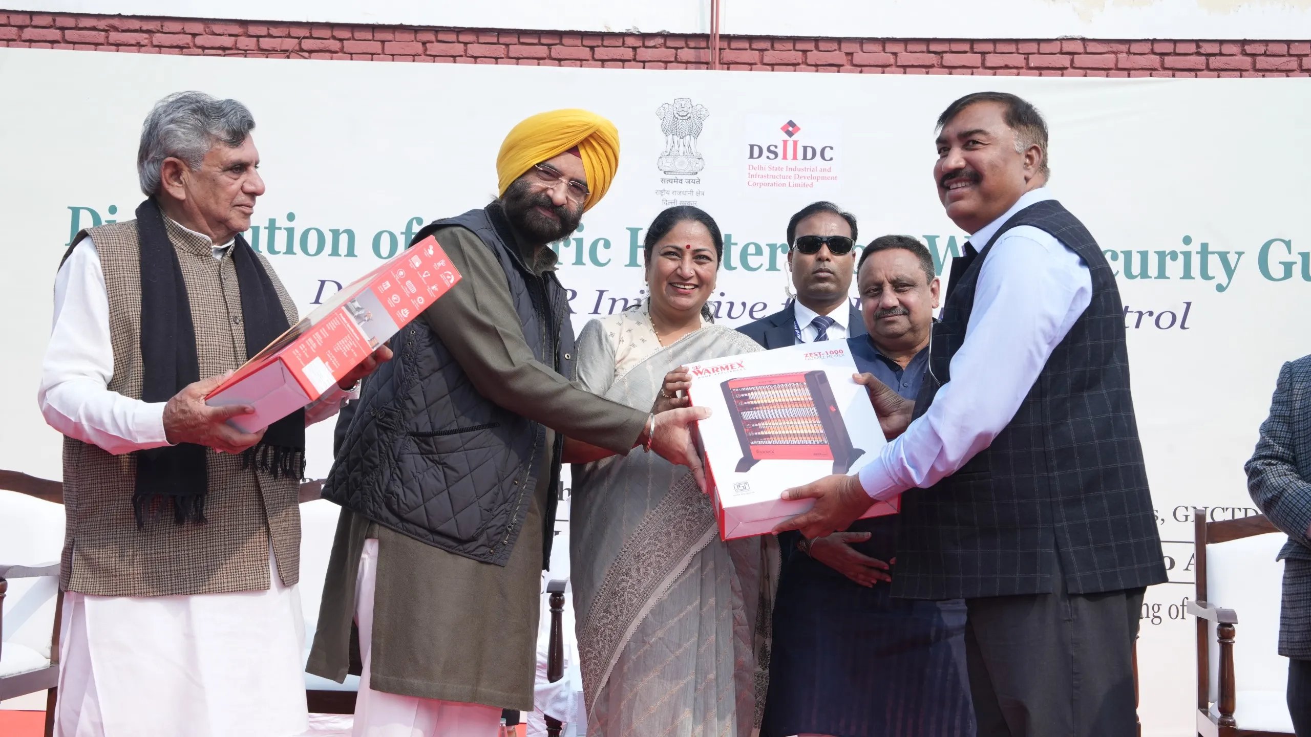 Winter Relief: Heaters Distributed to RWA Watchmen<