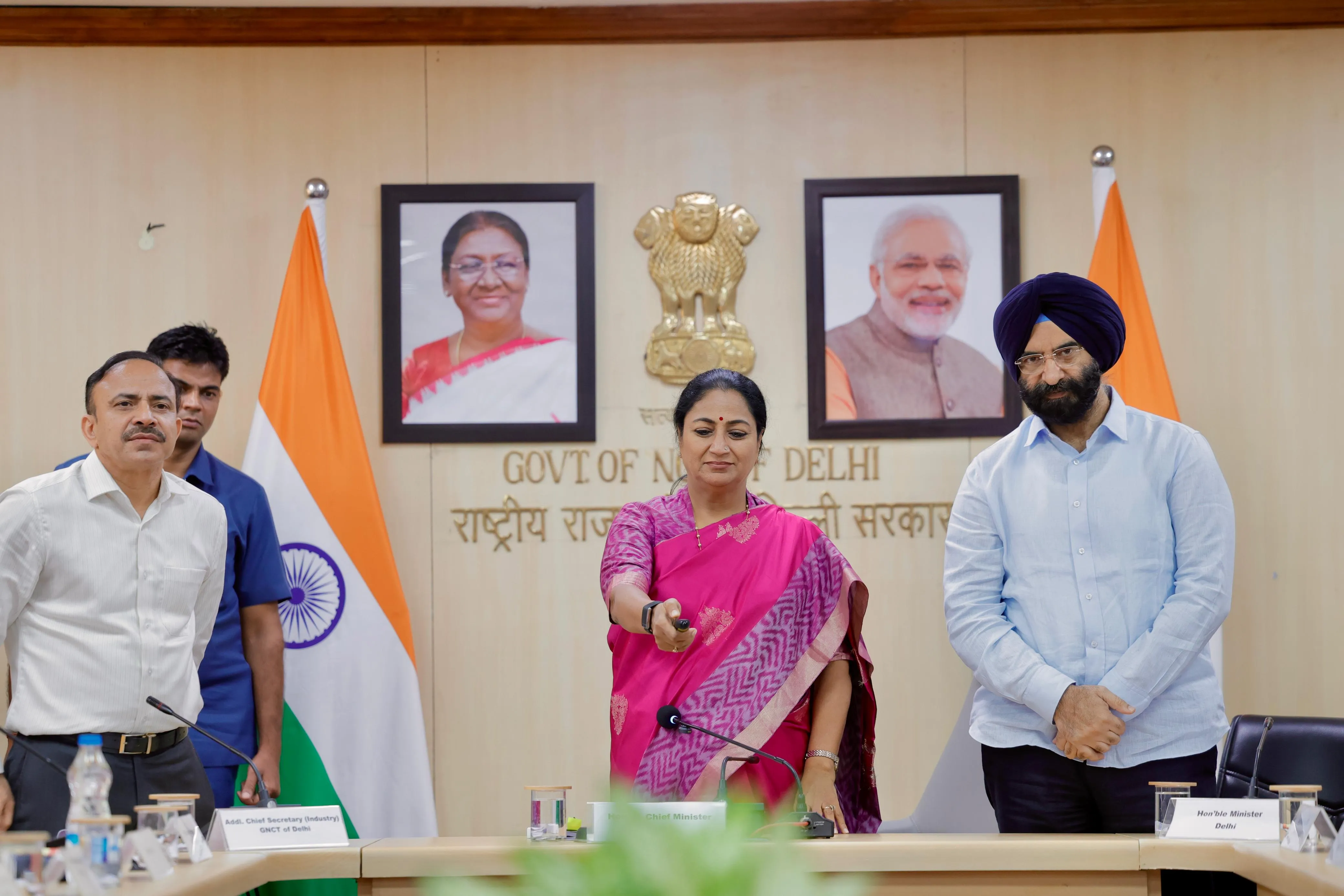 CM Rekha Gupta Launches 'Delhi Udyog Mitra Portal'; Over 100 Services from 21 Departments to Be Available on Single Integrated Digital Platform for 8 Lakh Traders
