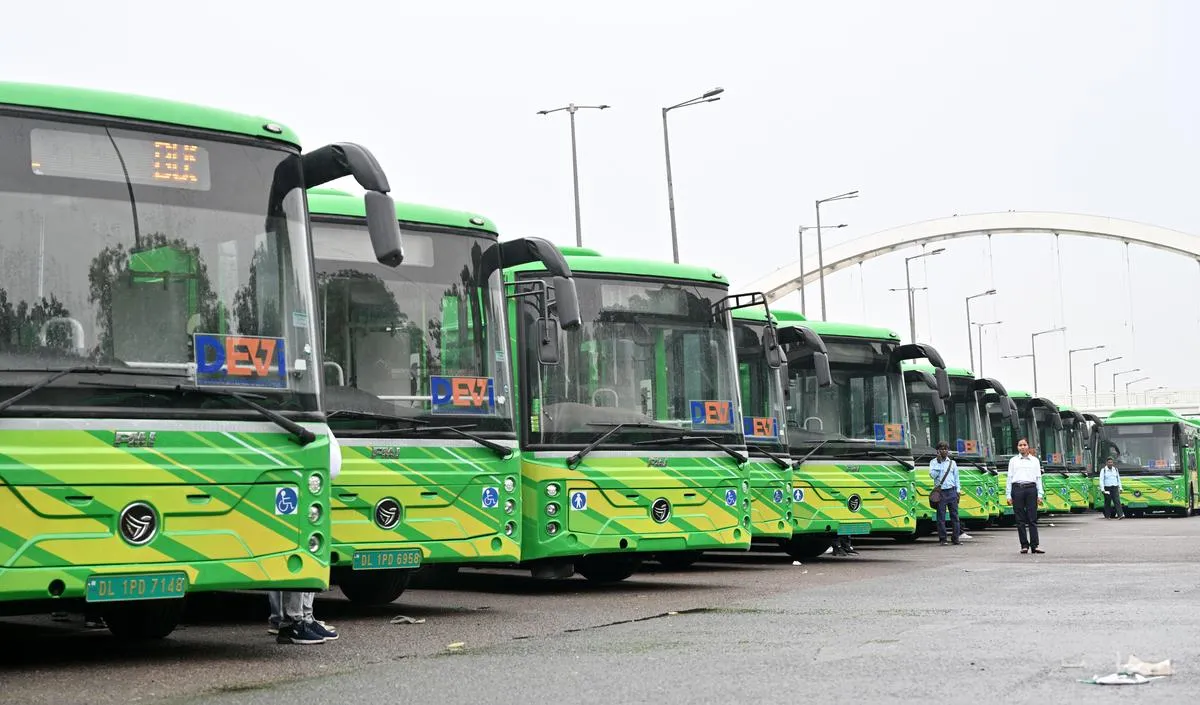 Electric Buses in Delhi