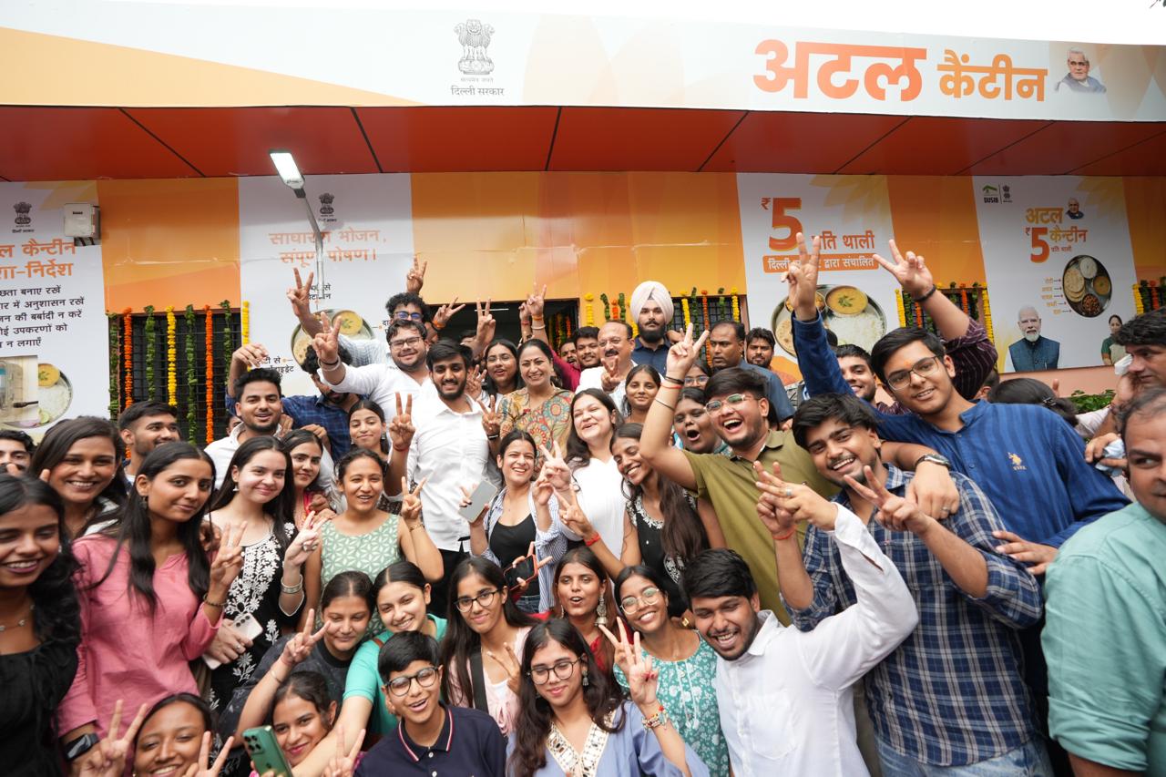 From Manifesto to Mission: CM Rekha Gupta Fulfils 100 Atal Canteen Pledge in Eight Months